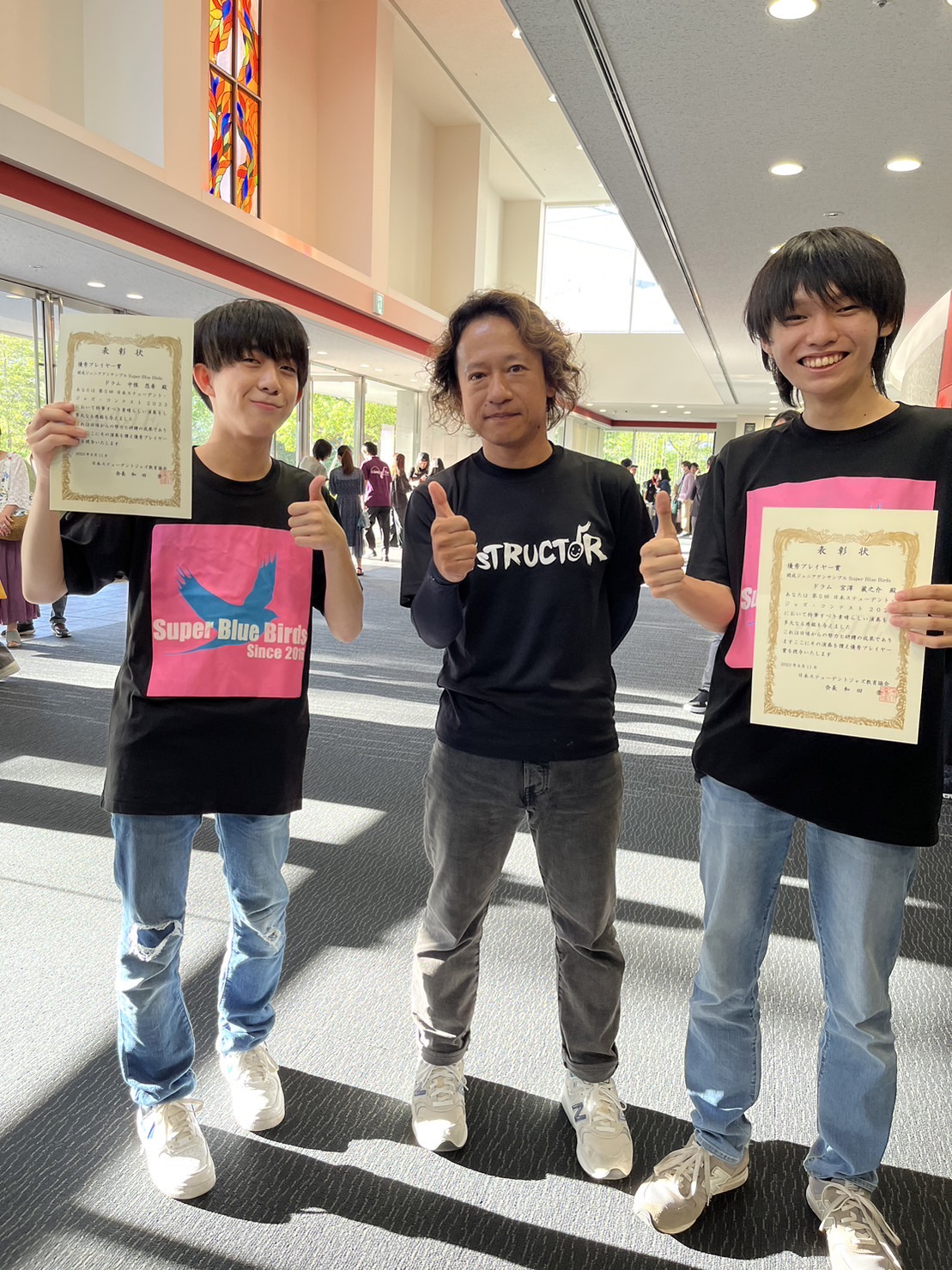 第5回スチューデントジャズフェスティバル（東日本大会）に生徒2人が出演！
