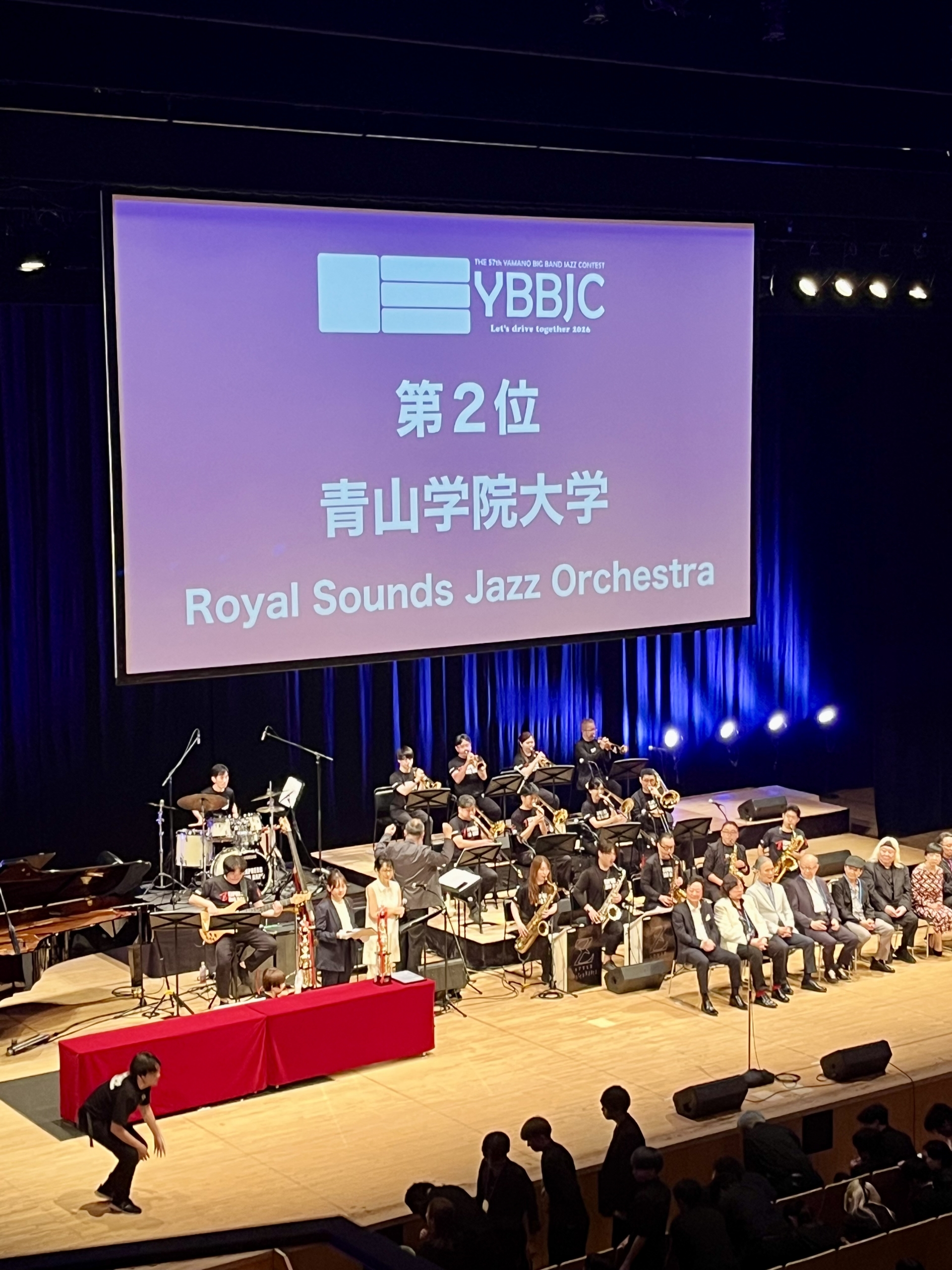 【快挙】第57回ヤマノ・ビッグバンド・ジャズ・コンテストで全国第2位優秀賞を受賞!